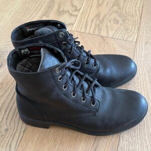 Kodiak Black Leather Men's Lace-Up Boots Mens Size 8.5